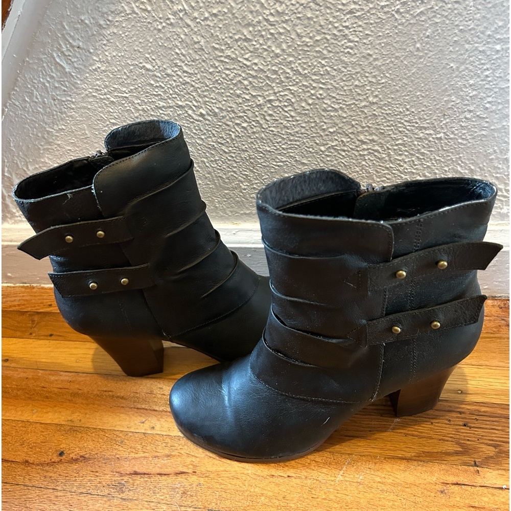 Miz Mooz Women's Santina Moss Boot 41 (US Women's 10 NWOT. Heel size 3.25 inch